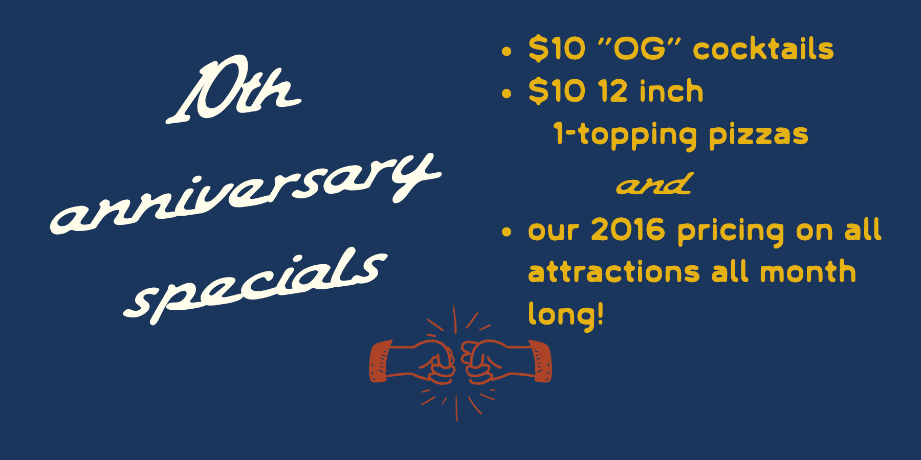 10 YEAR SPECIALS