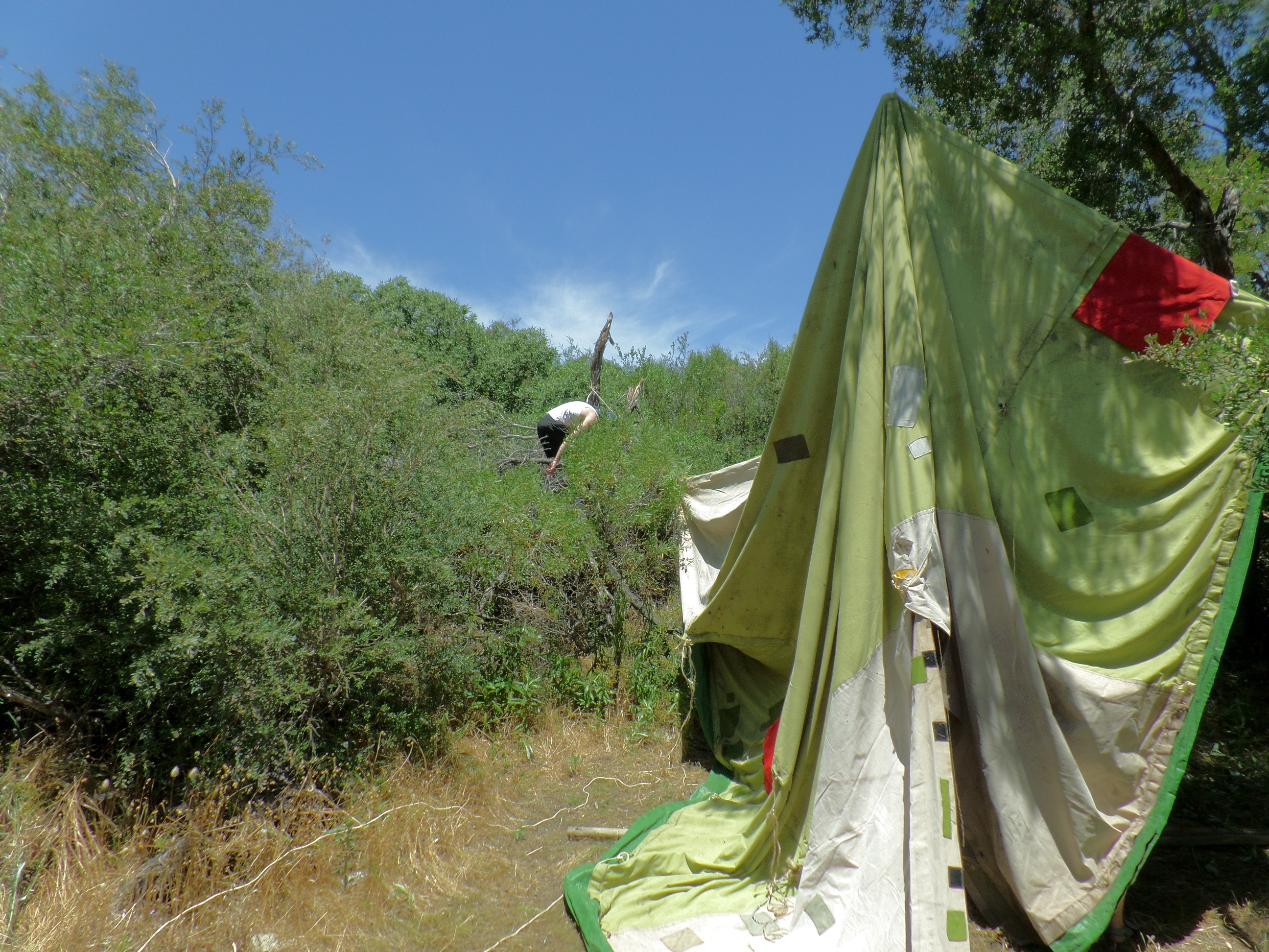A group of people sitting around a living room