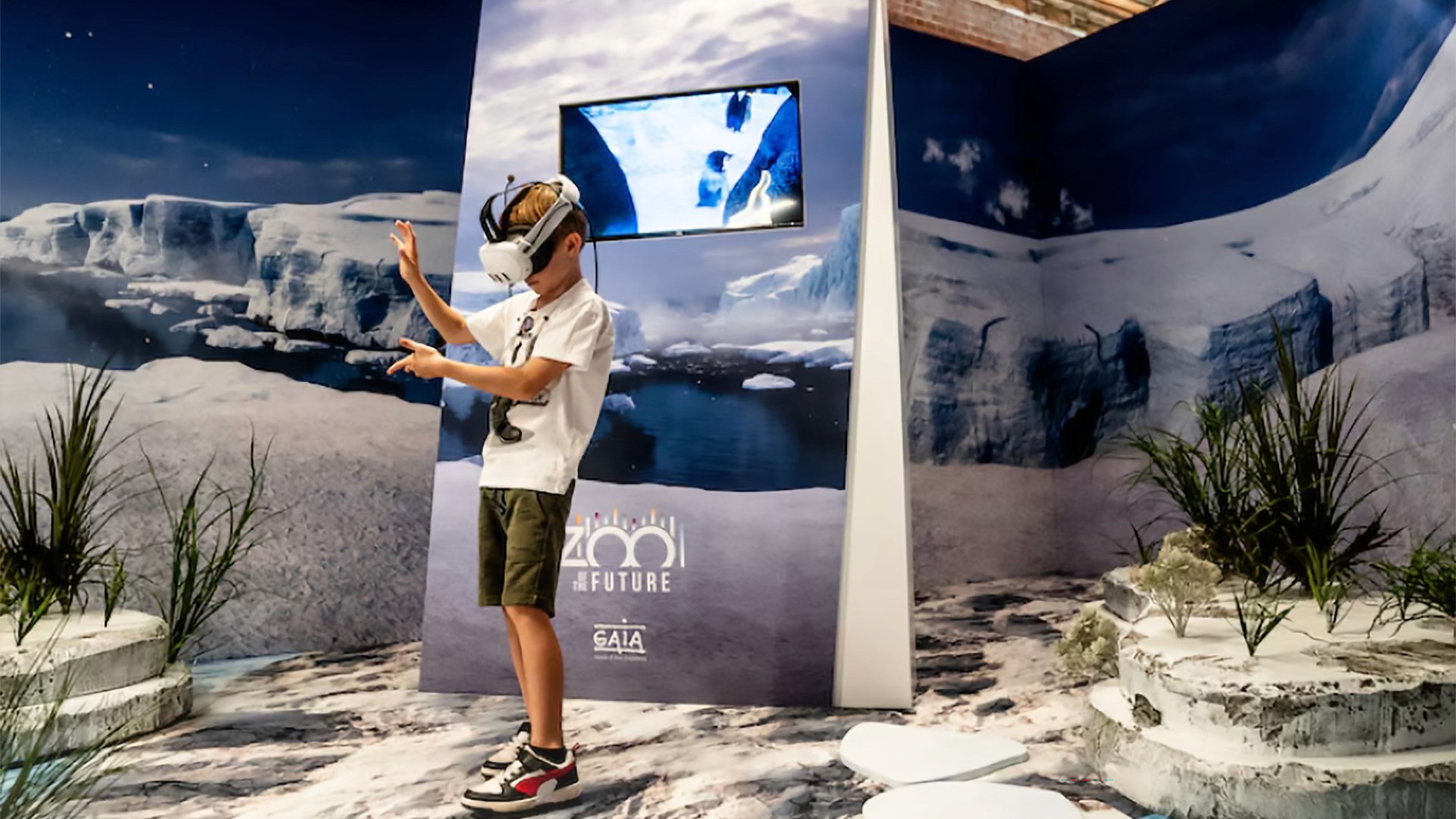 Exhibit photo of GAIA's Zoo of The Future