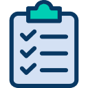 Summary section icon – clipboard
