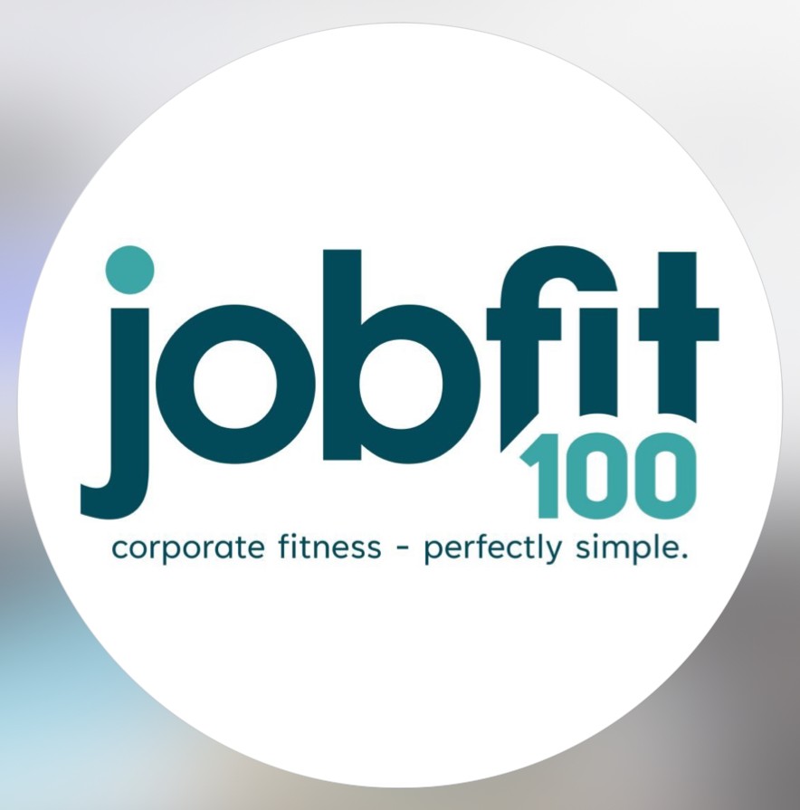 Logo des Jobfit100 Unternehmens.