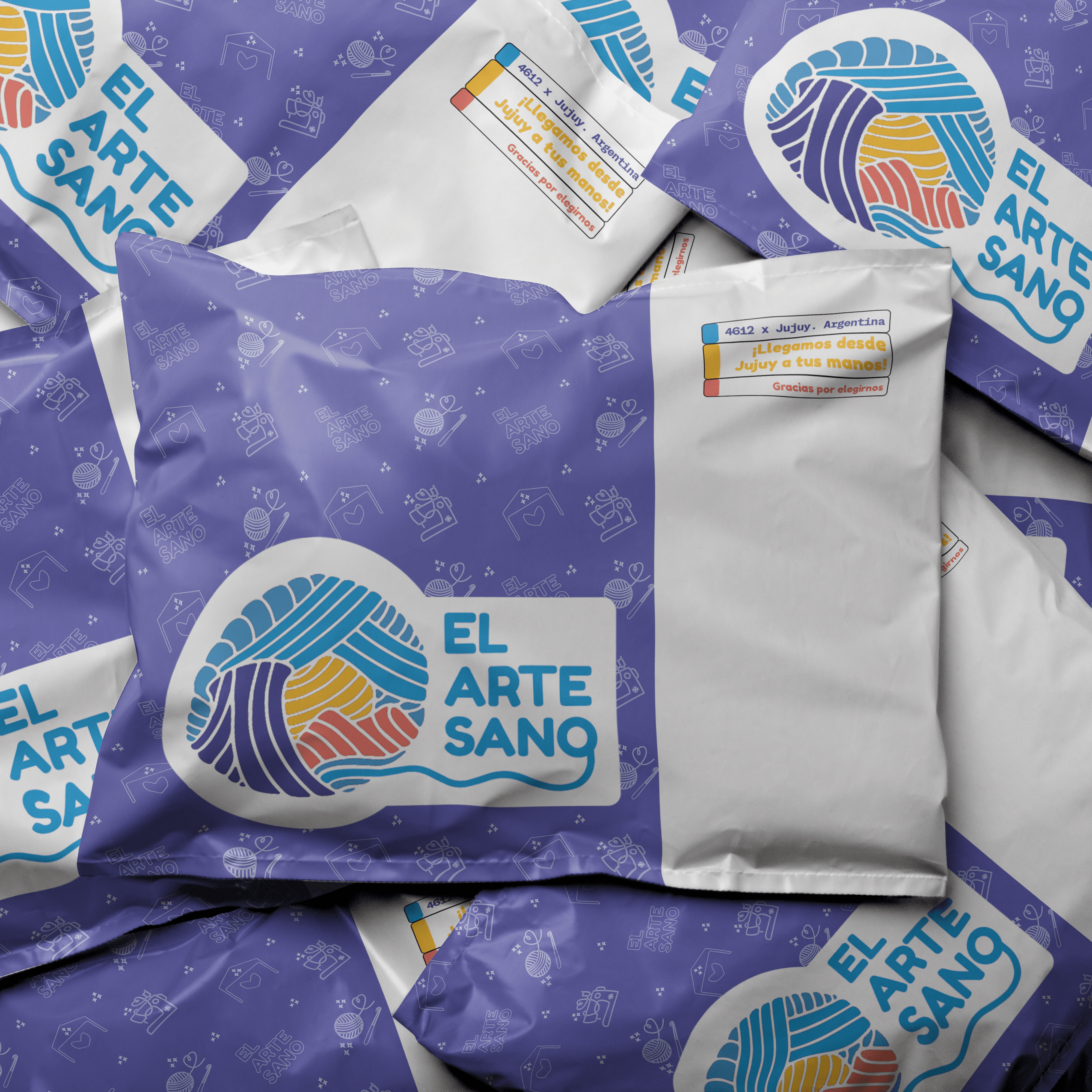 EL ARTE SANO PACKAGING X WOLFIE