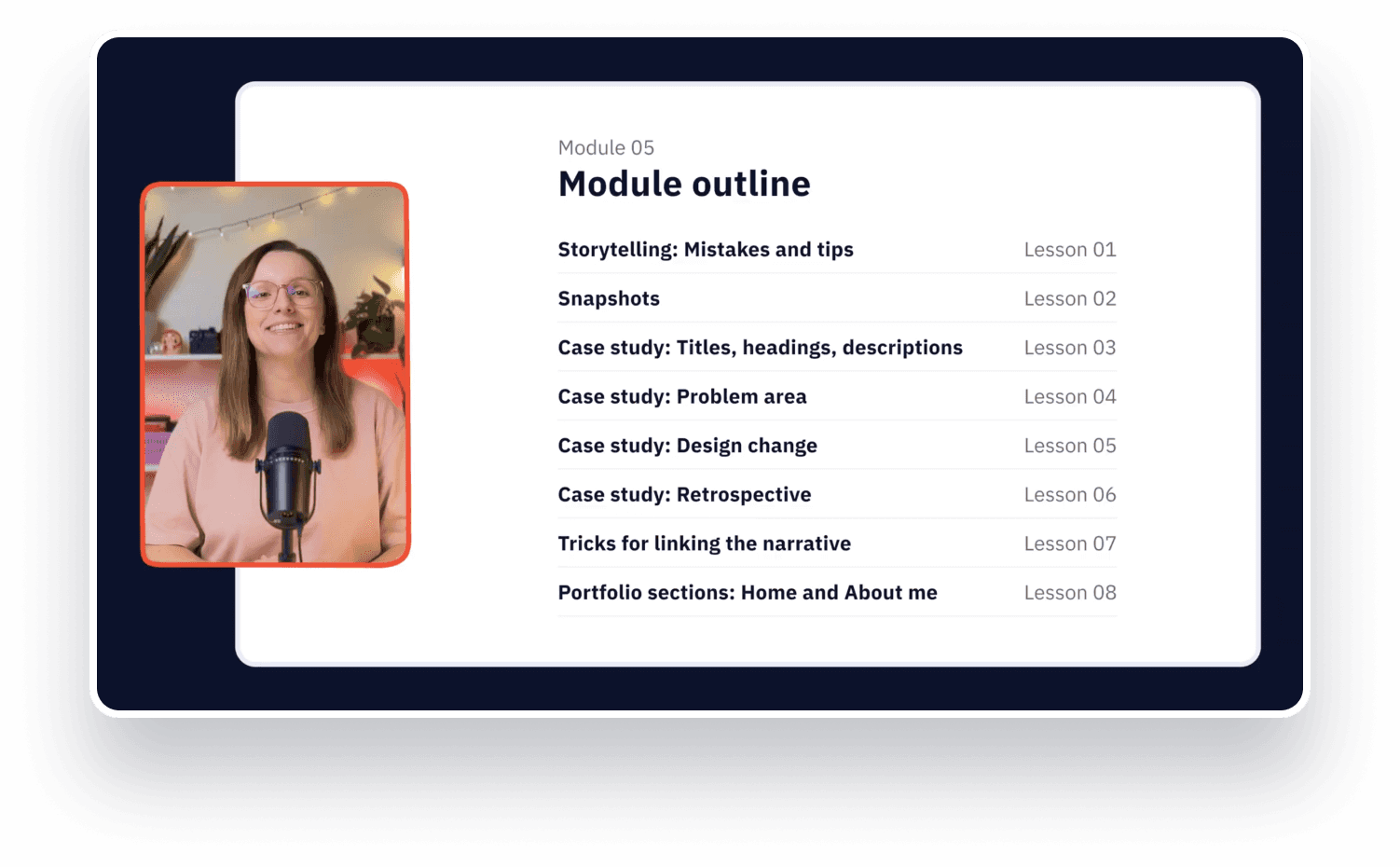Aneta Kmiecik, UX portfolio coach and course creator