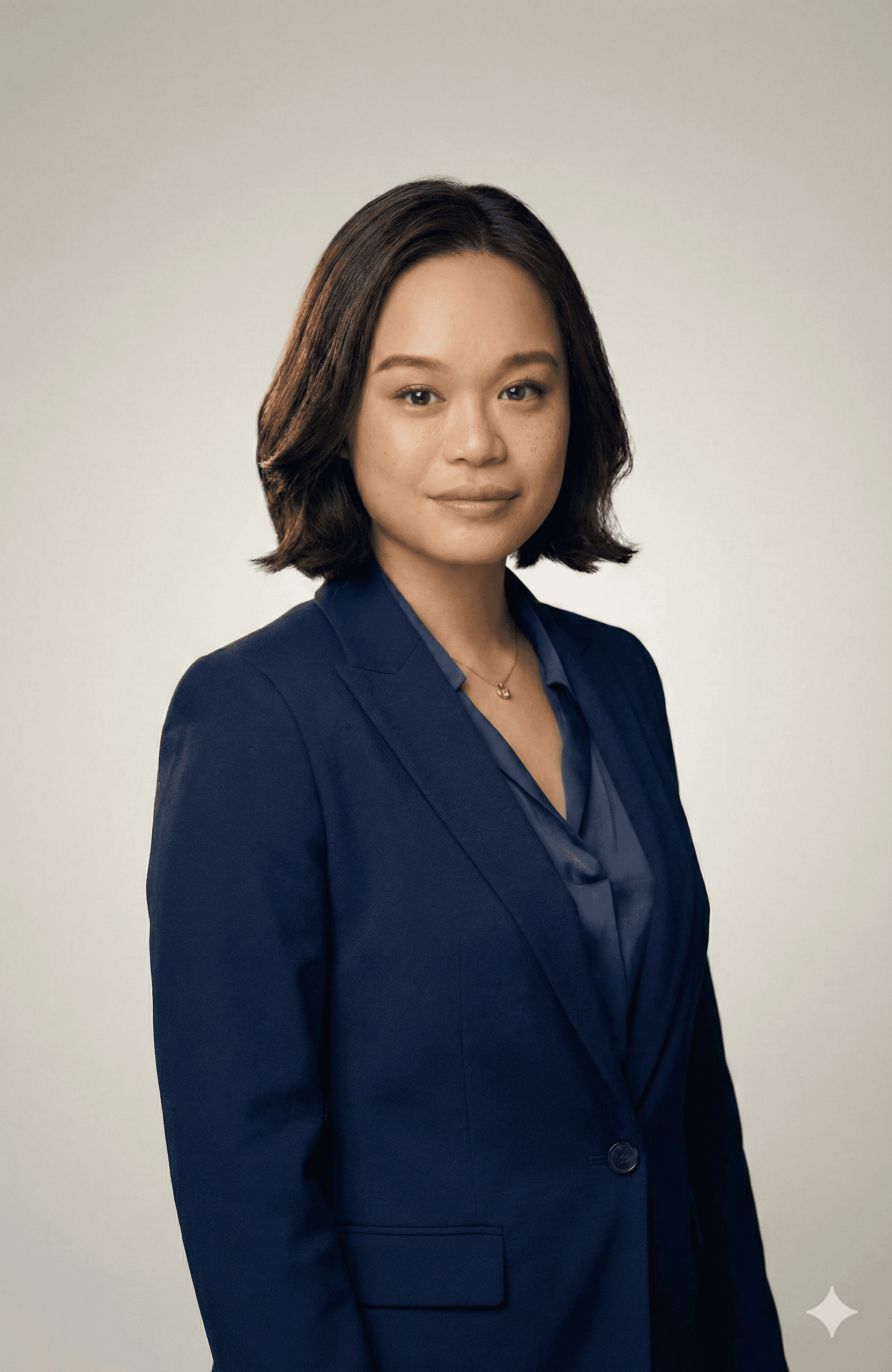 Female looking forward