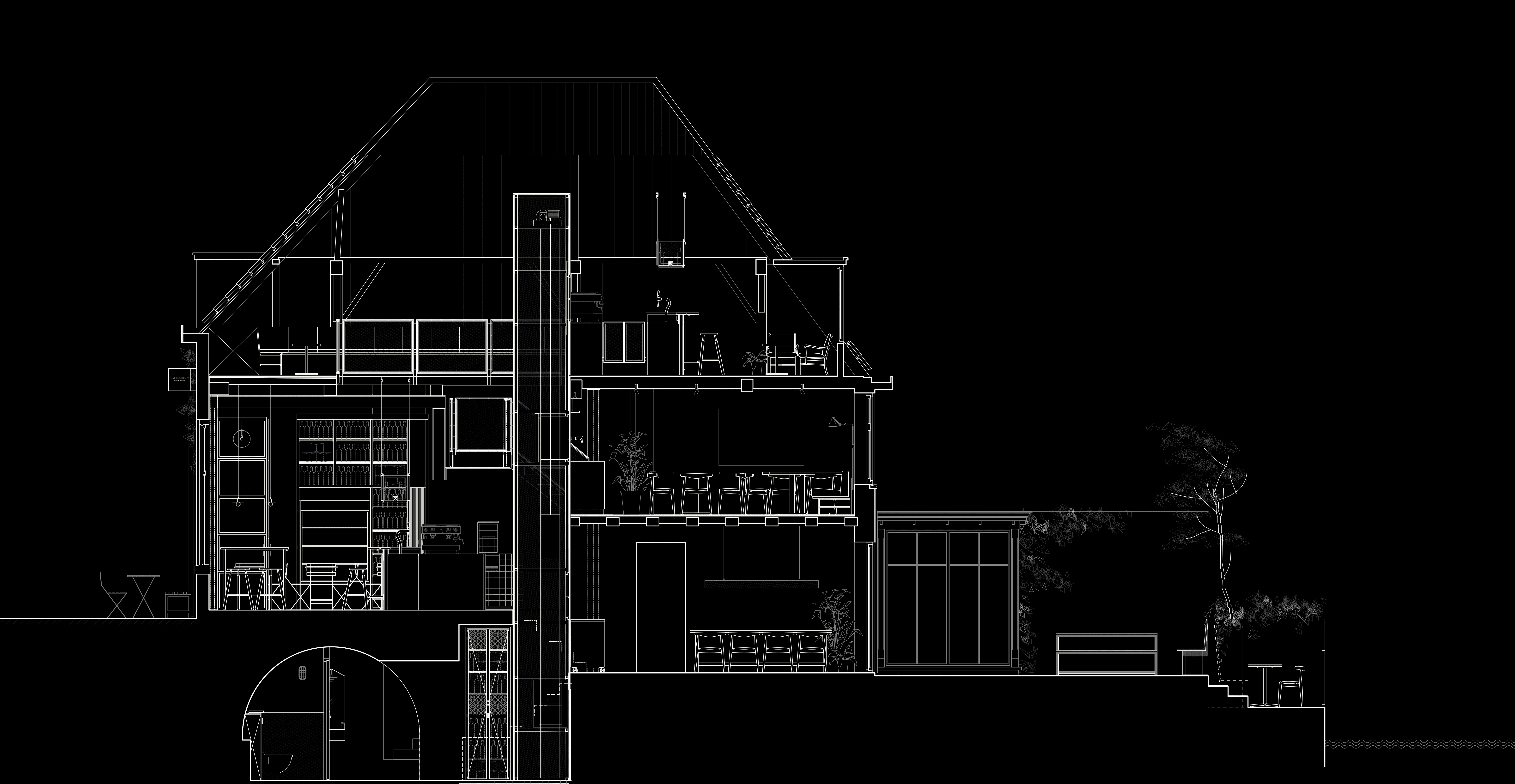 Madonna cross section