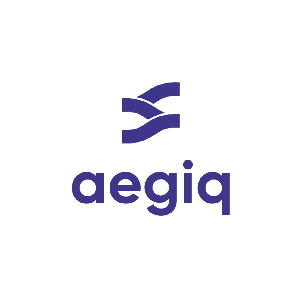 Logo of Aegiq, a quantum technology company specializing in next-generation quantum photonics and communication solutions.