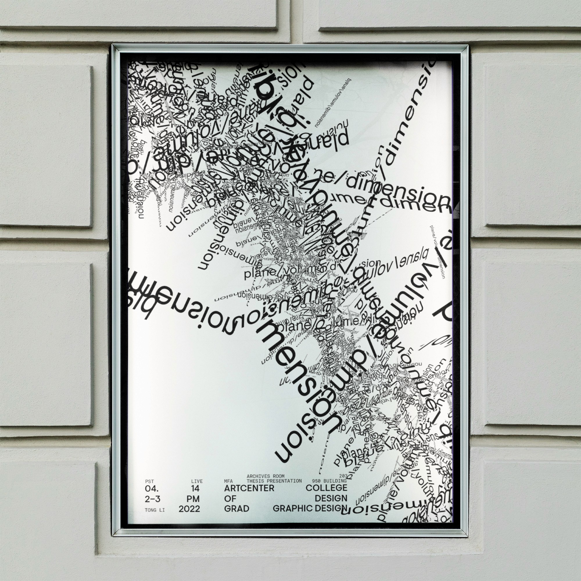 Streetside billboard with flyposters of the Batch.Works brand and illustrations