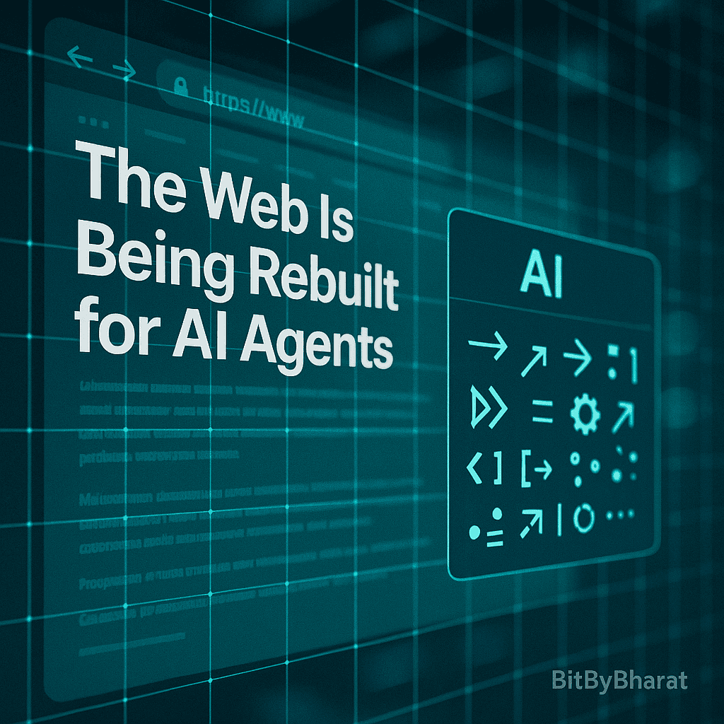 The Web Is Being Rebuilt for AI Agents