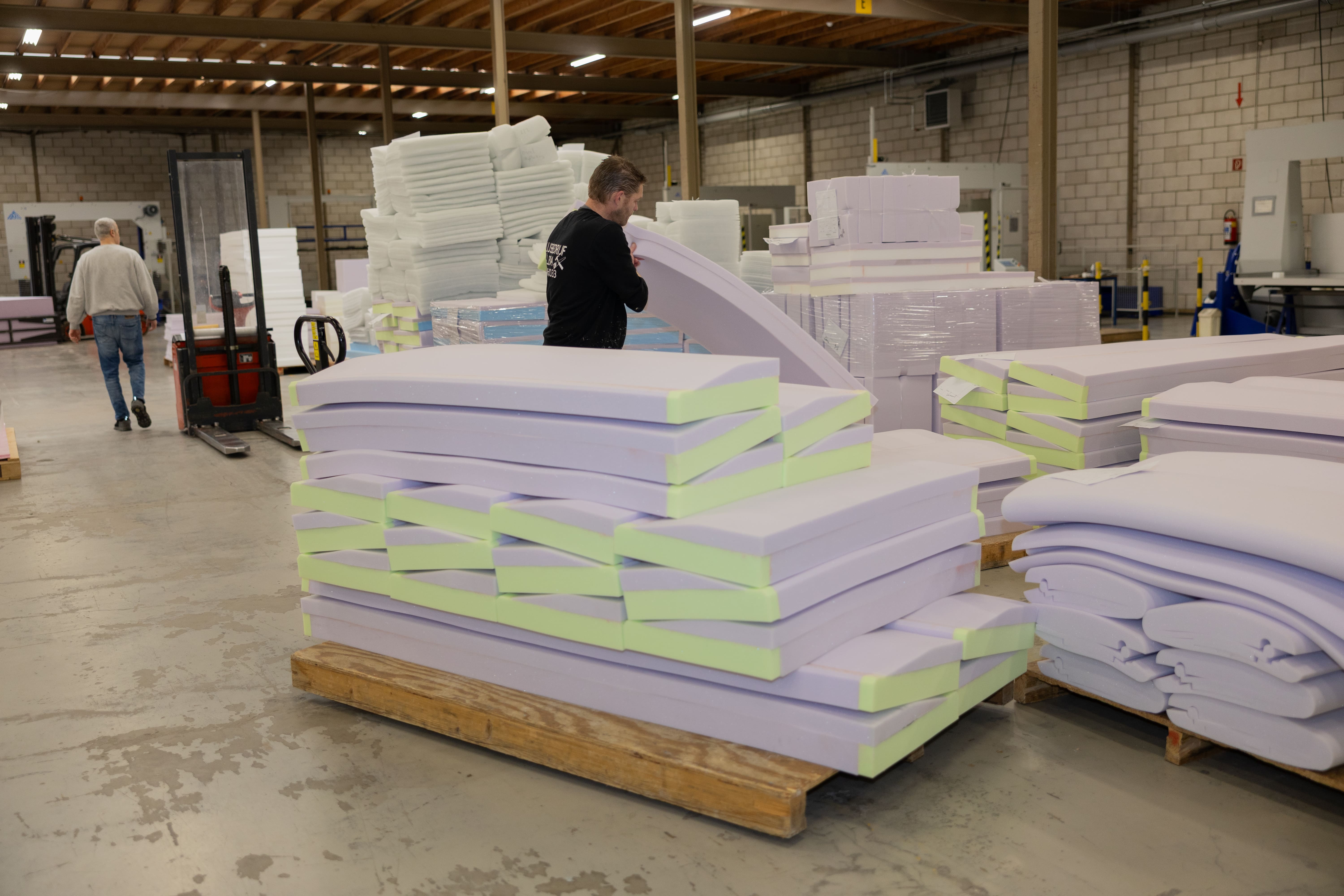 DynaFoam werkplaats schuim