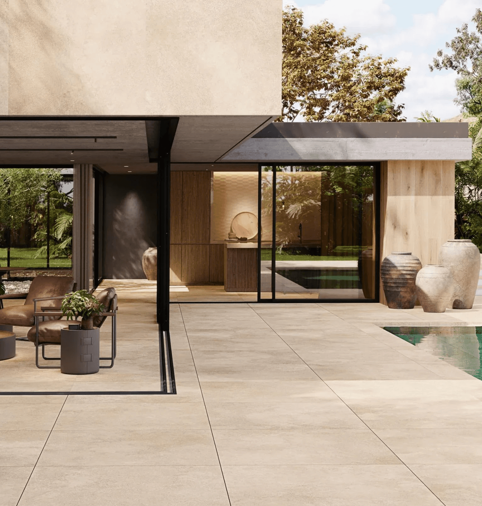 Puur en elegant: travertin-look als tijdloze interieur trend voor 2026