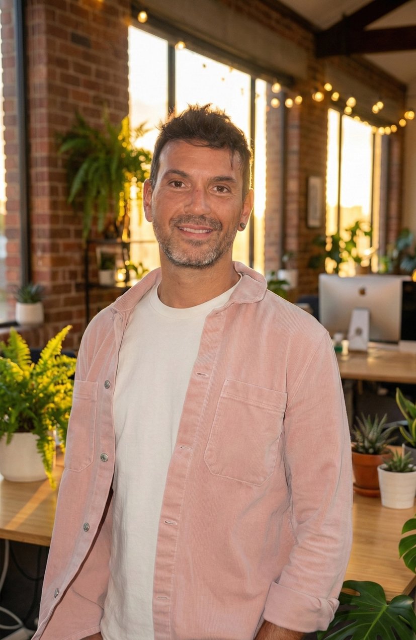 Sunlight streams through a snowy forest landscape.