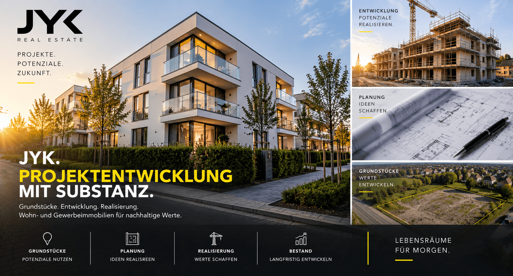JYK Immobilien – Projektentwicklung und Realisierung von Immobilienprojekten