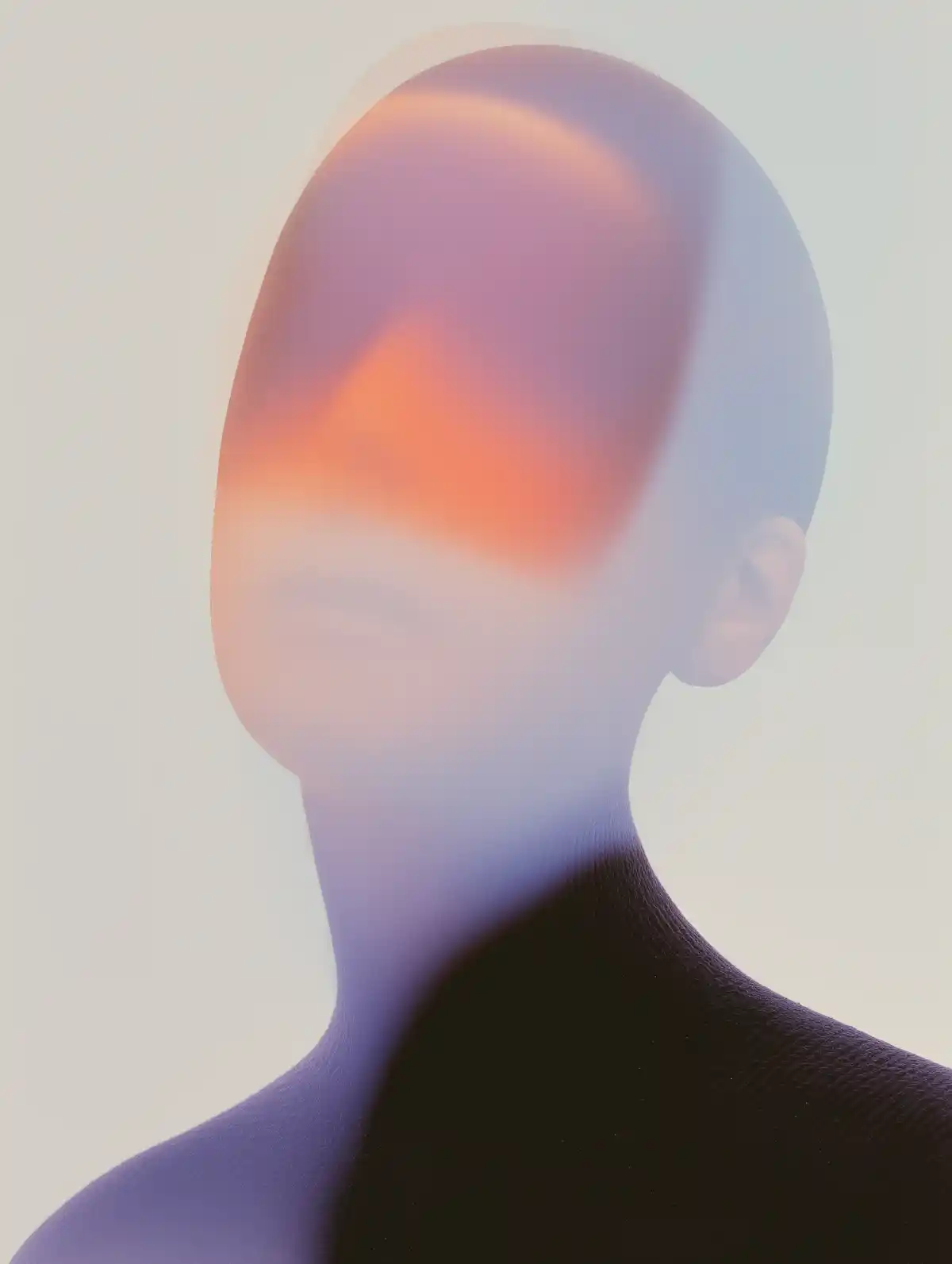 Sleek black car with glowing red taillights, aerodynamic curves, and unique disc-like wheels in a dark, minimalist setting.