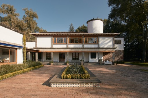 Vista panorámica de Cobertizo residencia artística en Jilotepec, Estado de México