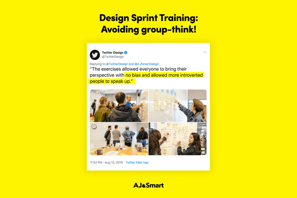 A workshop must – avoid groupthink