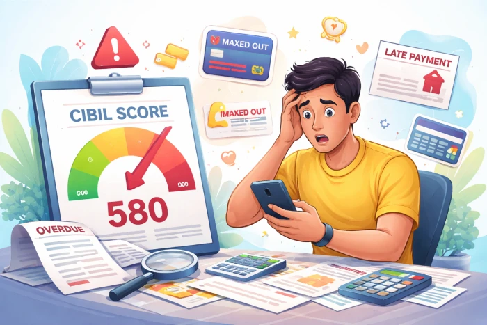 My CIBIL Score Dropped Suddenly - What Went Wrong?