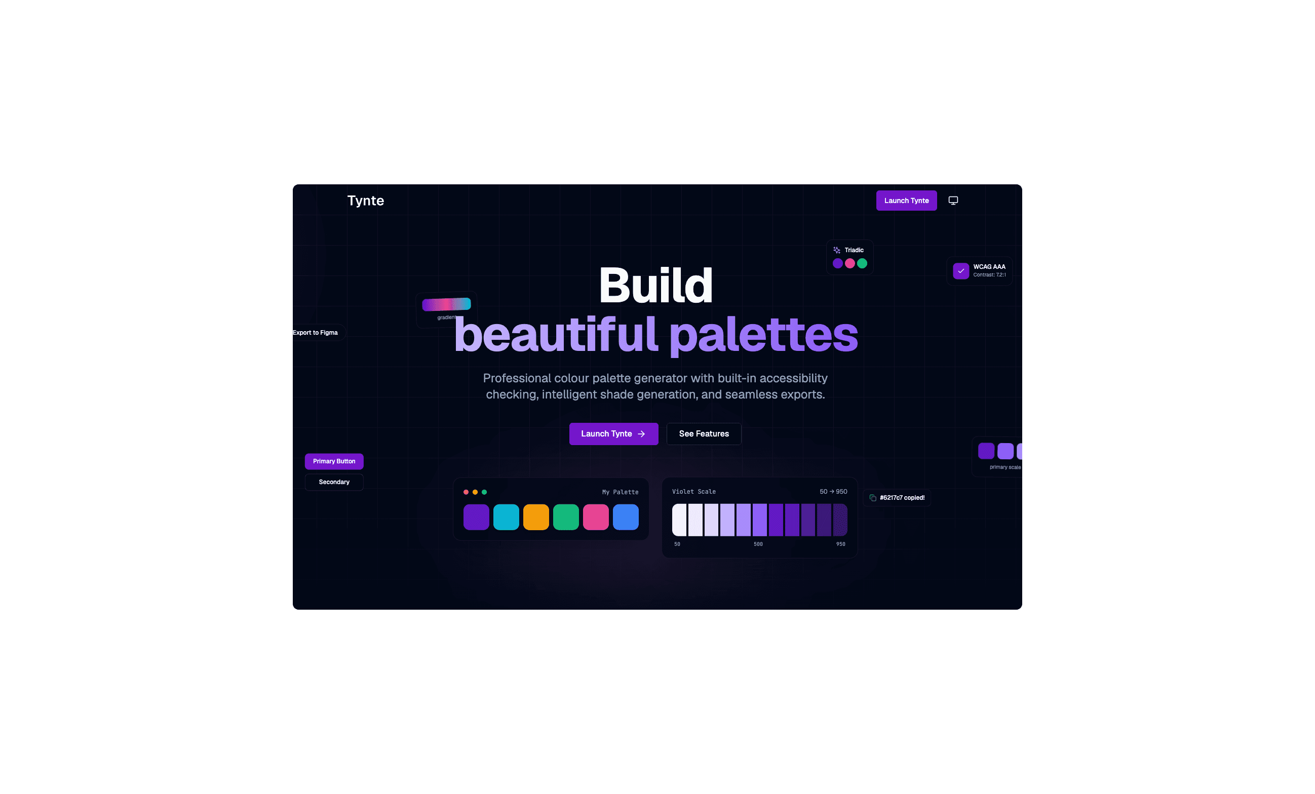Preview of the Tynte project