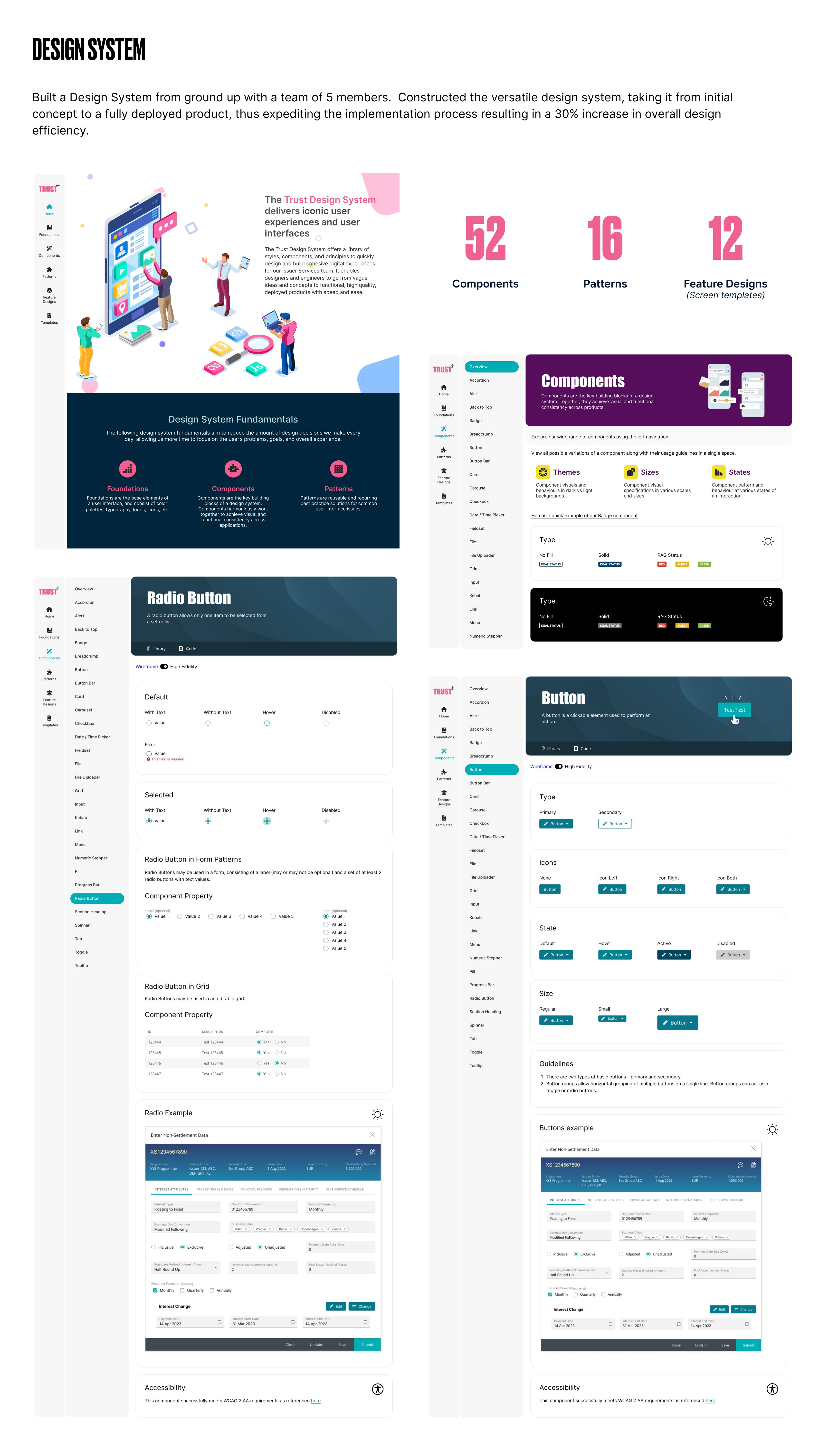 Screenshots from UI Kit