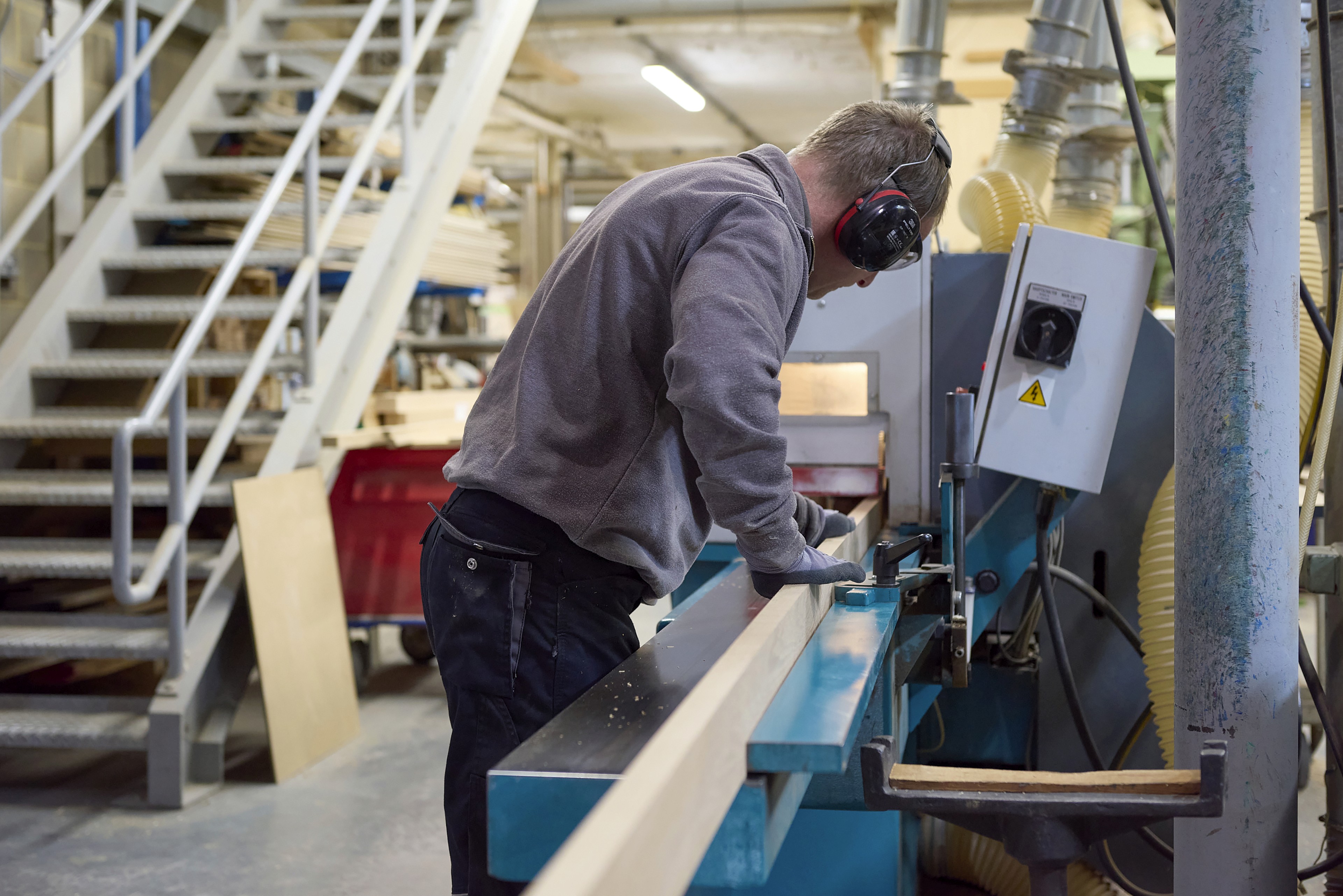 Our in-house manufacturing team building bespoke furniure in our Kent workshop