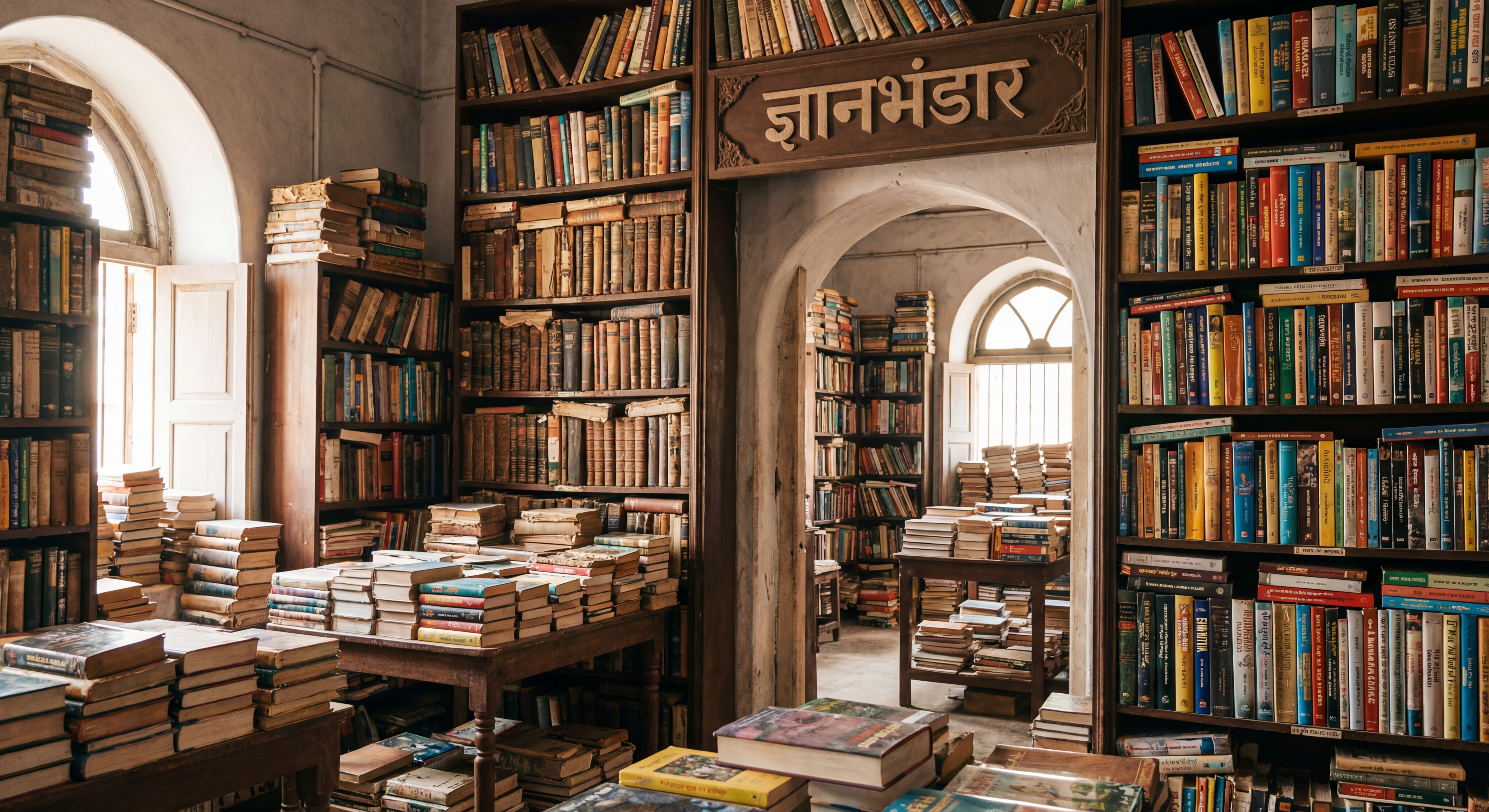 Three children jumping in burlap sacks during a race.