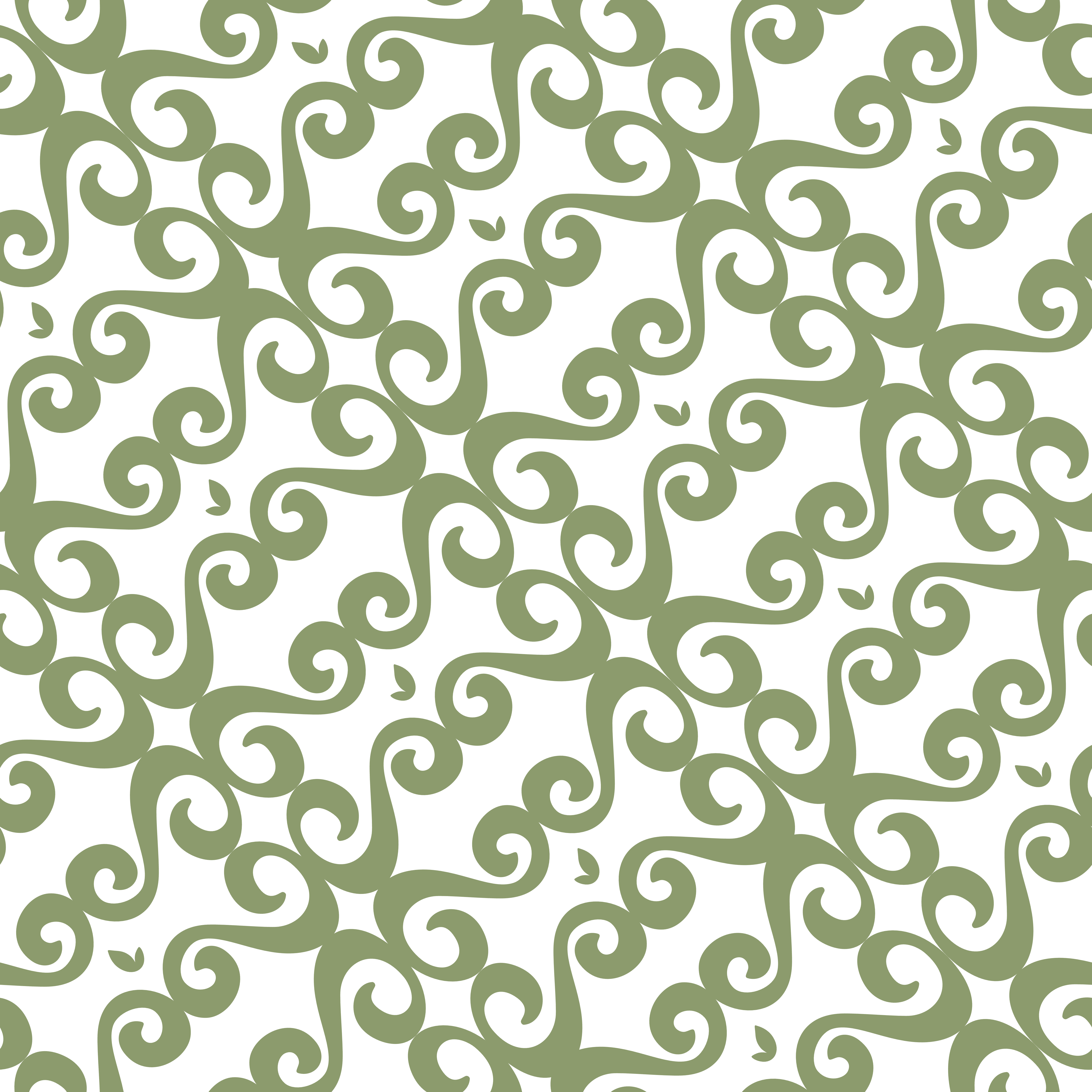 Linneartist pattern using S