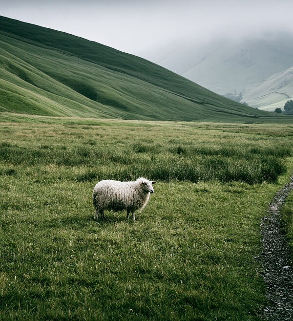 Caucasus mountain landscape