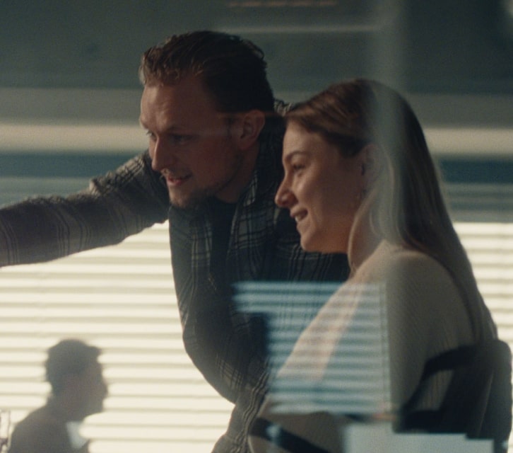 Twee collega's in overleg