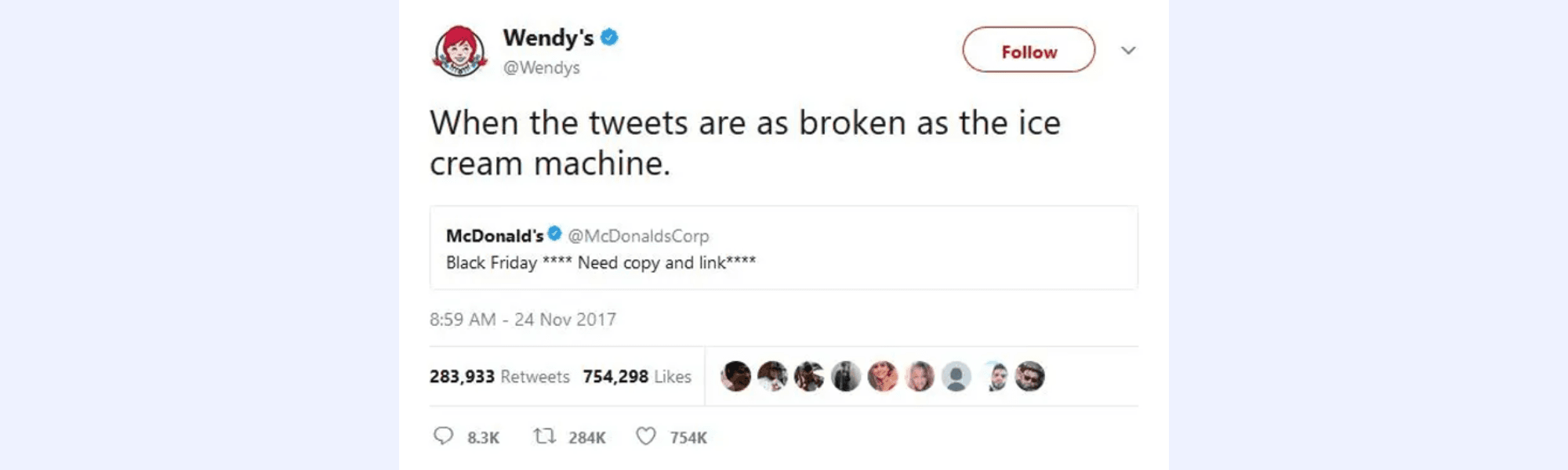 Wendy's is the brand most famous for their meme marketing