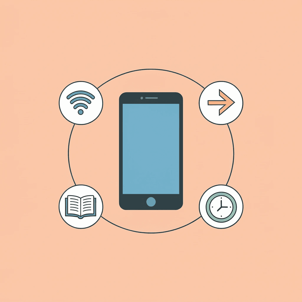 Central AI agent icon connected to four communication channels: website, WhatsApp, phone, and Instagram