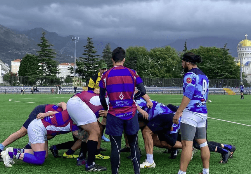 rugby scrum