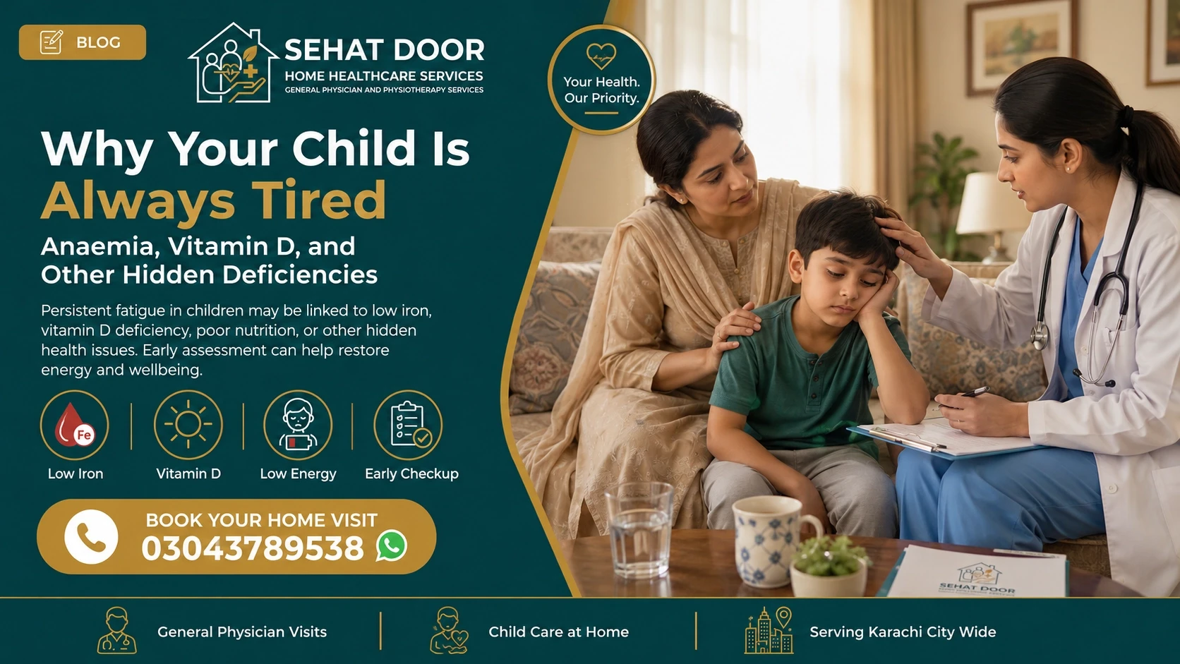 why your child is always tired