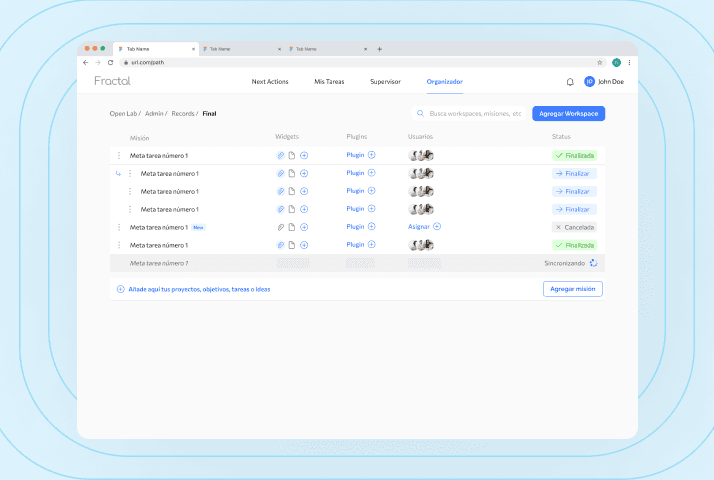 Clean dashboard design for task management, helping users organize and prioritize their daily tasks efficiently