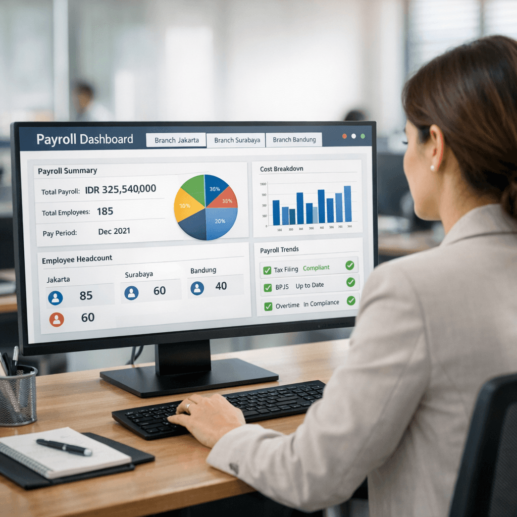 sistem payroll multi location