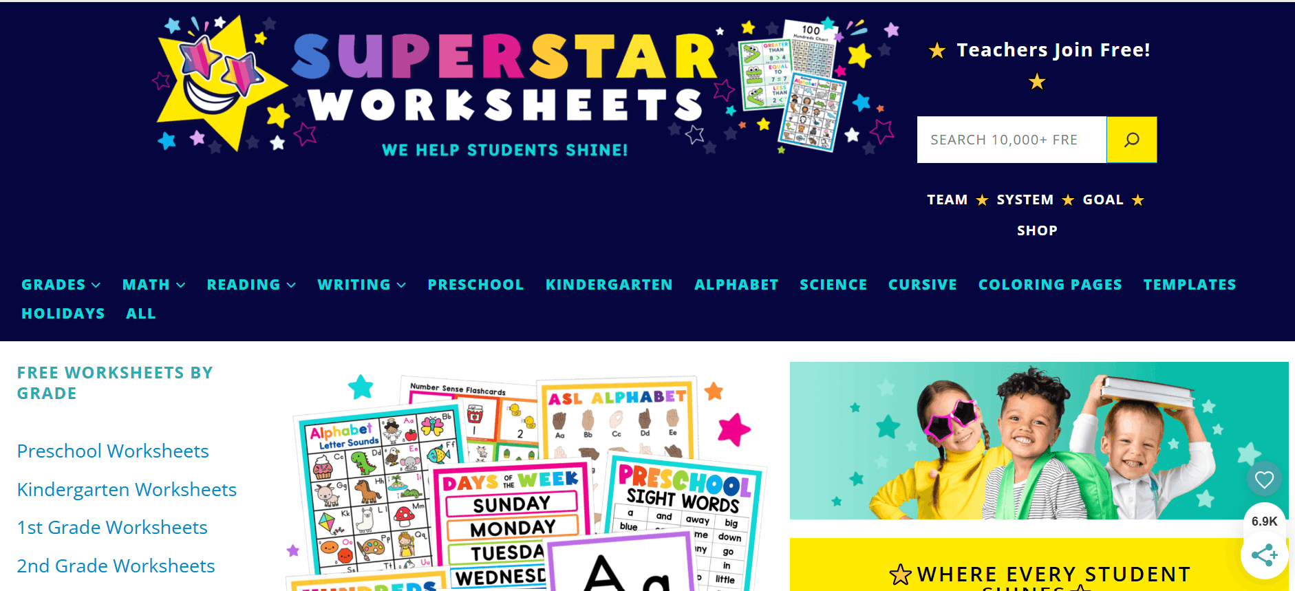 super worksheet - Free Coloring Websites for Kids
