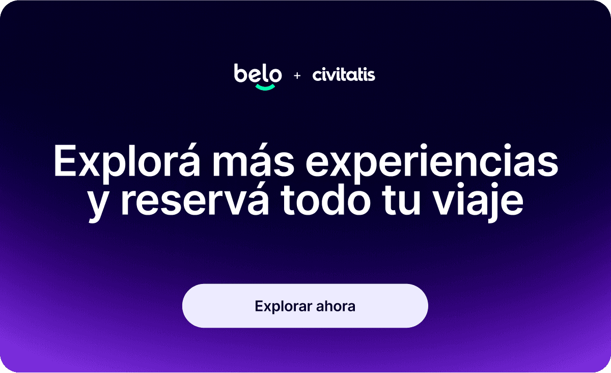 Explorá más experiencias y reservá todo tu viaje