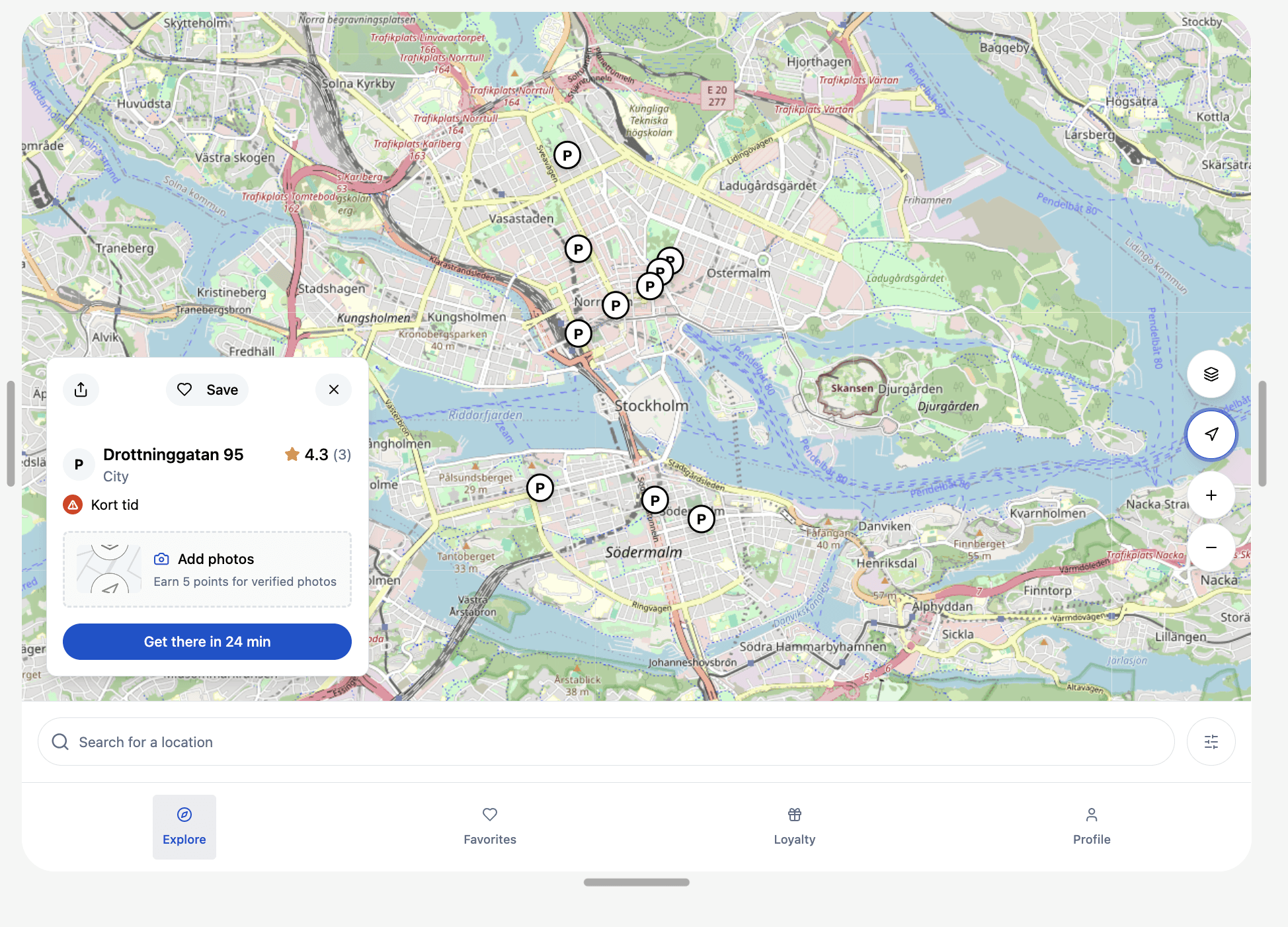 Screenshot of app in Figma Make