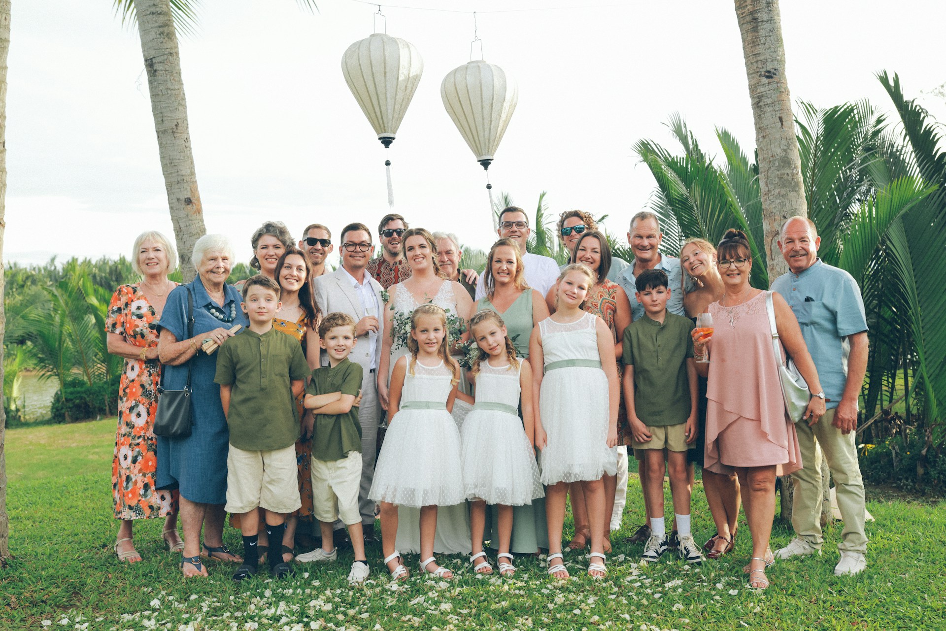 wedding family photo