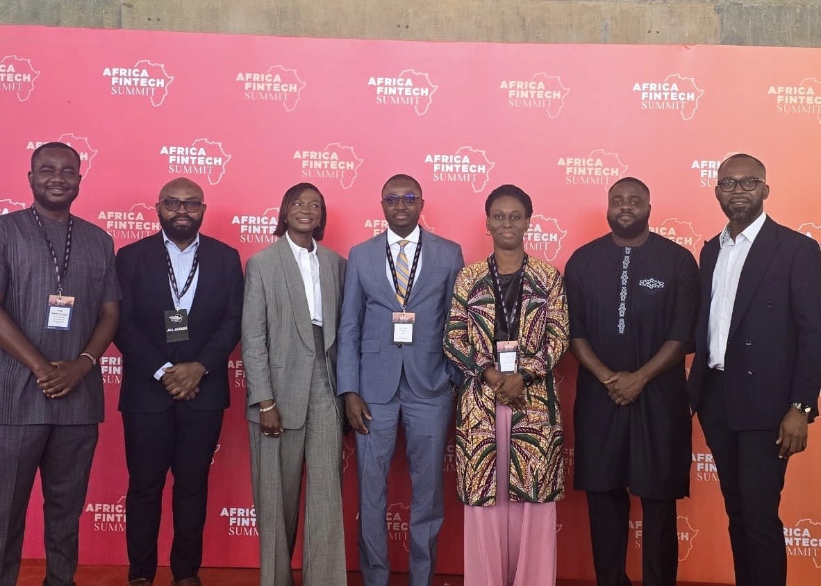 L-R Philip Owusu-Gyamfi (Jumo), Clara B Arthur (GHIPSS), Kwame Oppong (Bank of Ghana), Ethel Cofie (EdelTech, GIFEC), James Erskine (BlacVolta)