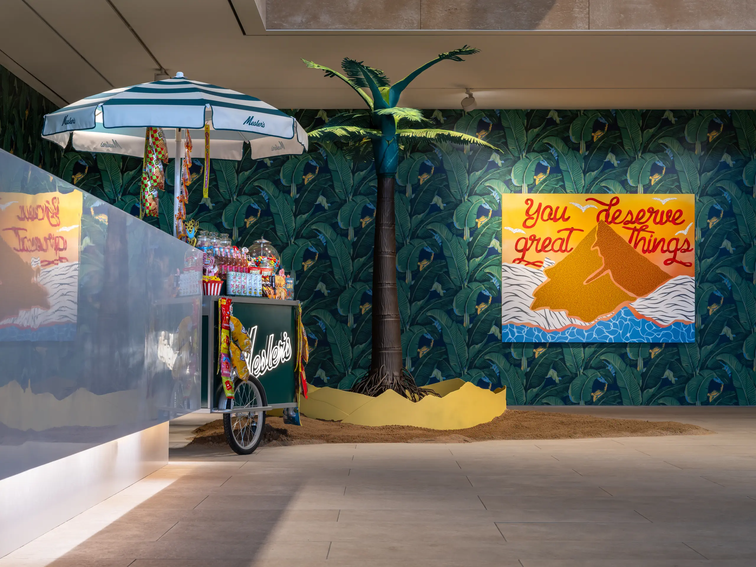 Installation View, Paradise Found, Joel Mesler