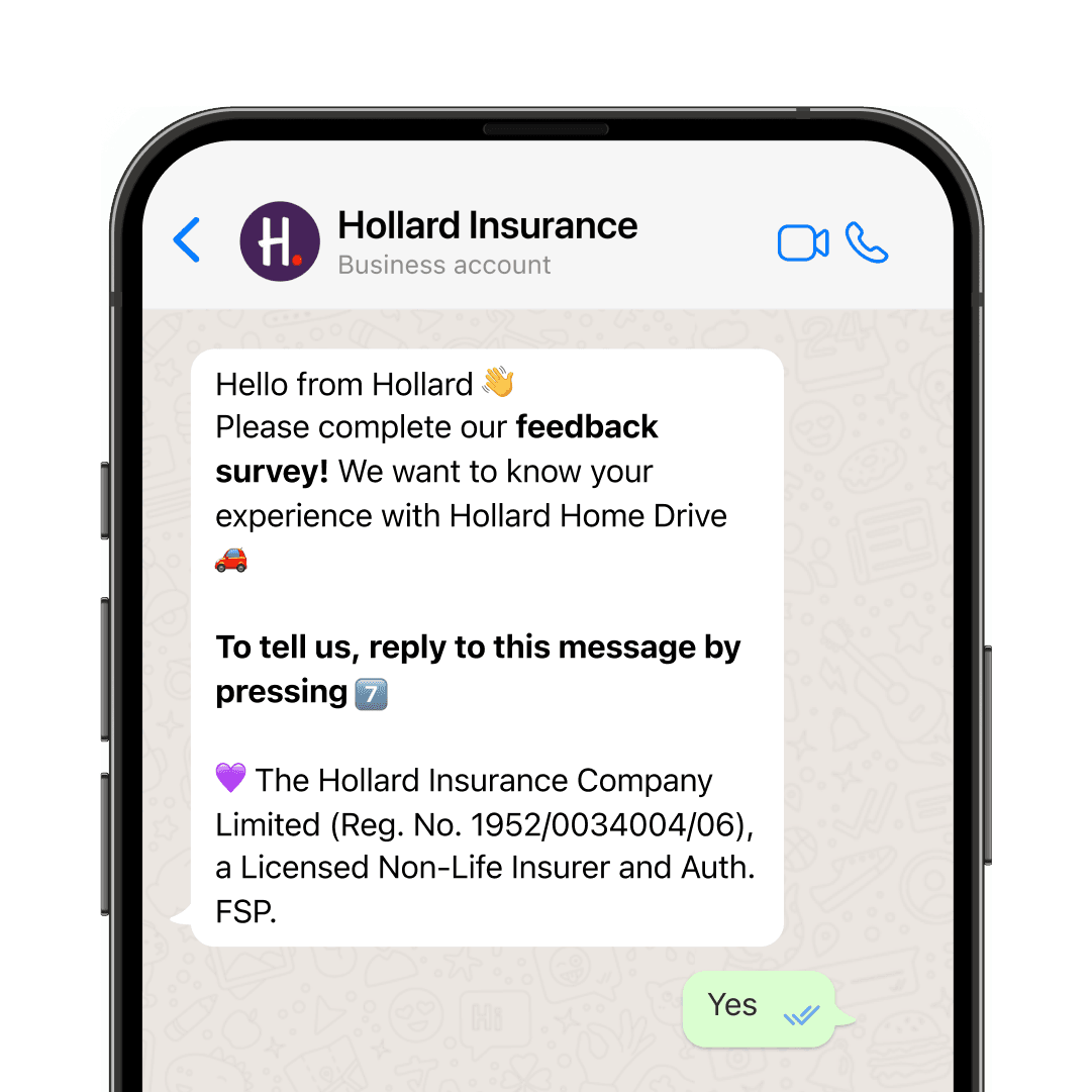 Hollard chatbot