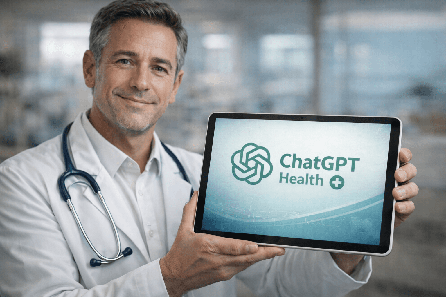 médico usando chatGPT health