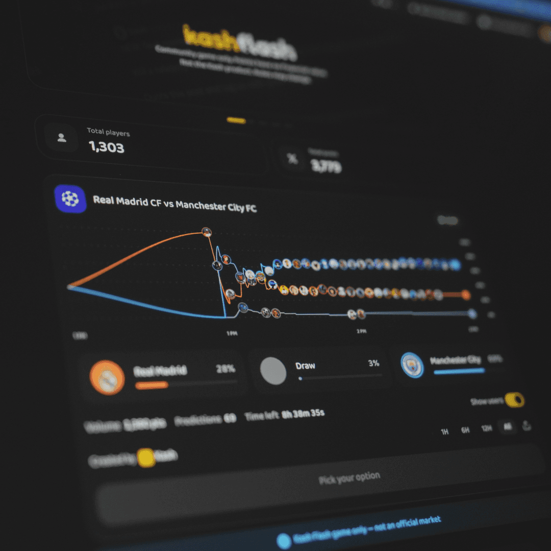 kashflash kash social prediction market game