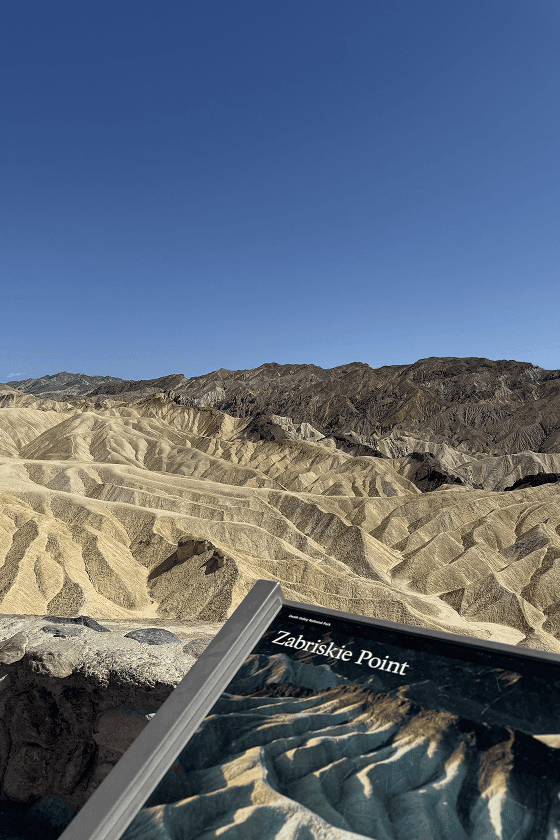 Death Valley National Park at 102°F