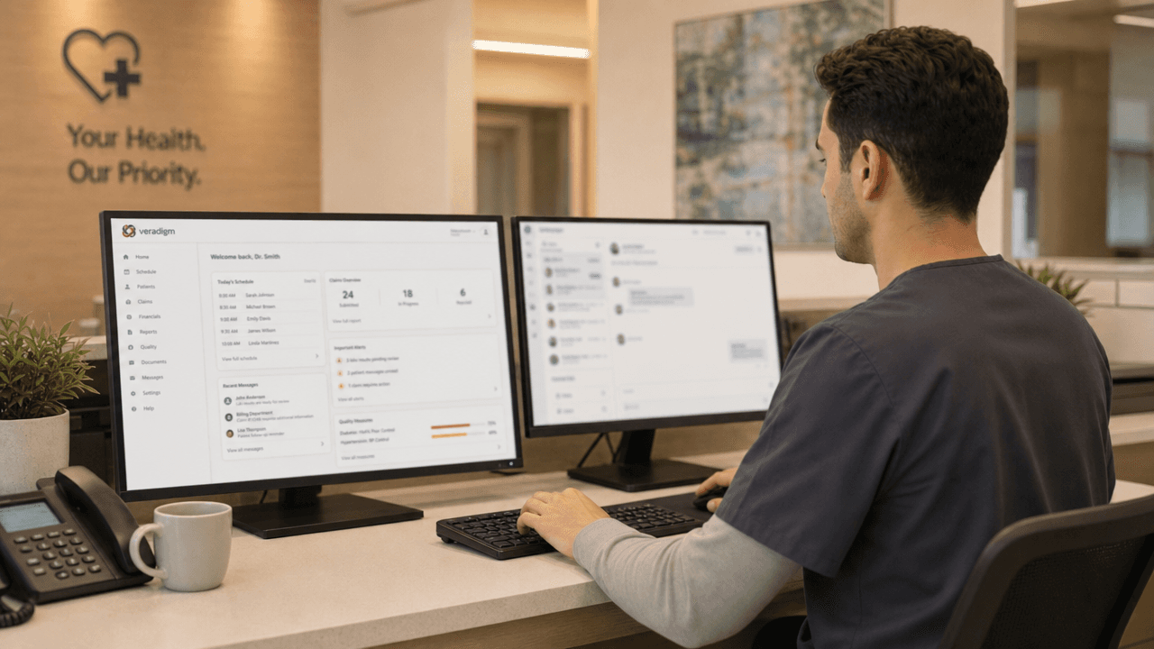 Veradigm integration with OhMD patient communication AI