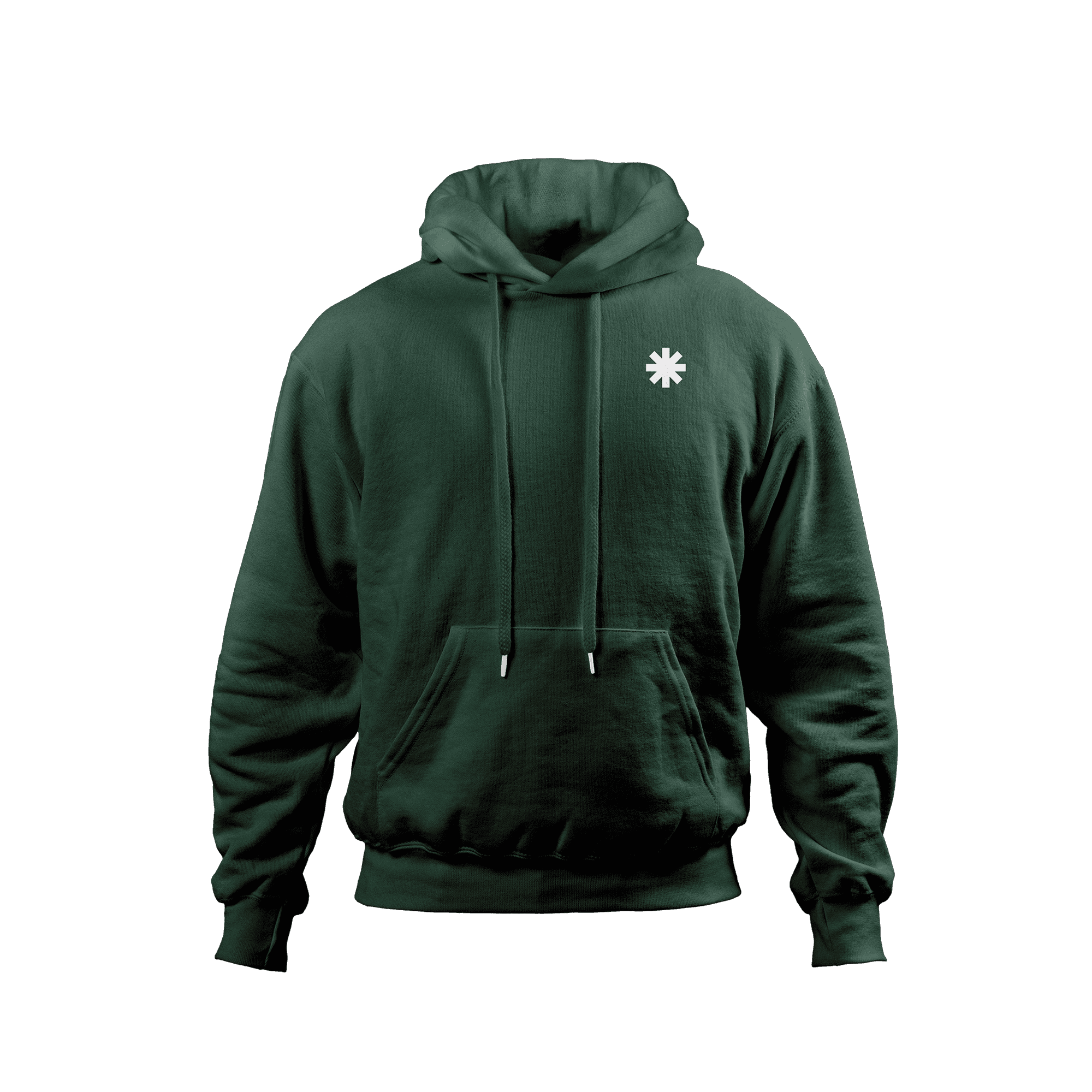 Green hoodie