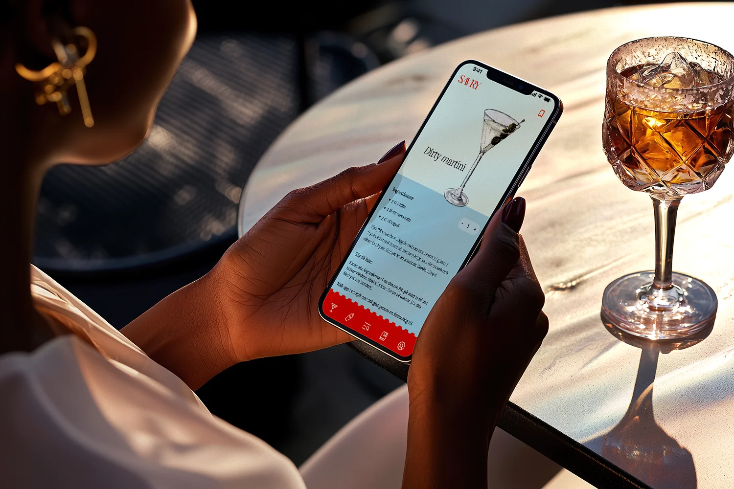 orange megaphone on orange wall
