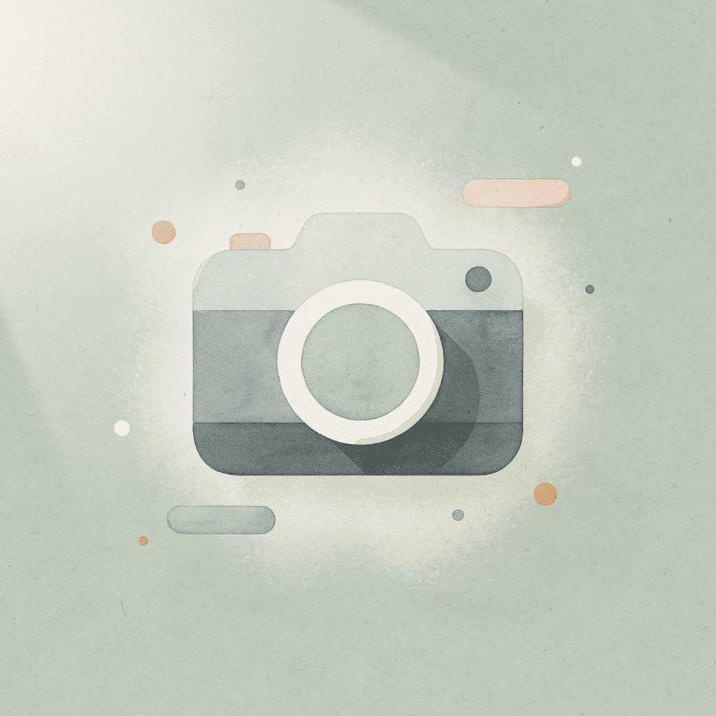 Camera icon representing high-converting product photography
