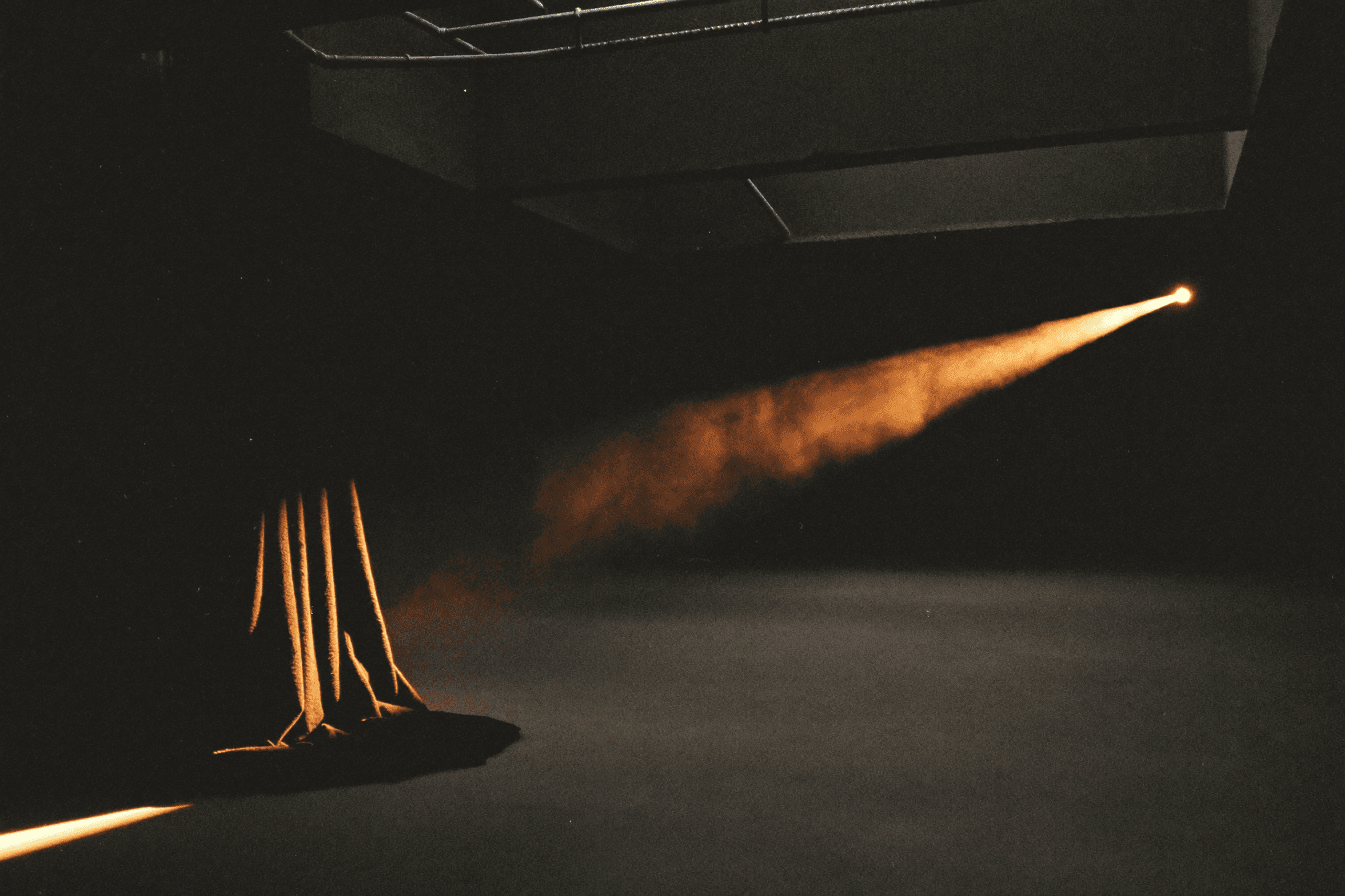 Warm light across the Bump studio space