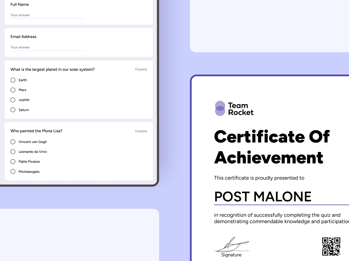Wauld Webinar Certificates