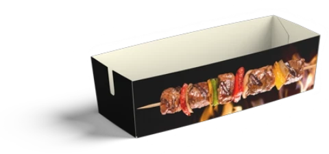 caixa para espetinho